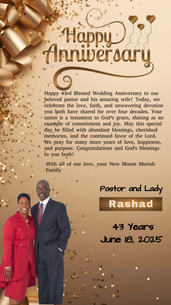 Happy Anniversary